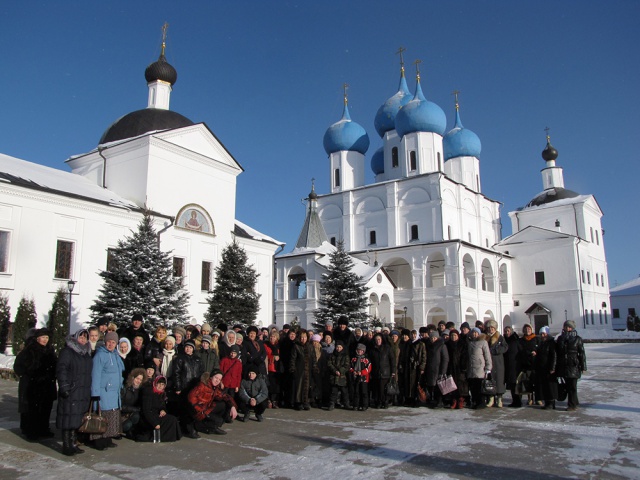 Прихожане храма Преображения Господня в Богородском посетили Серпухов