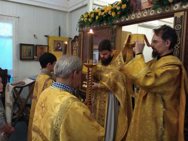 Третья годовщина освящения храма Сергия Радонежского в Гольяново