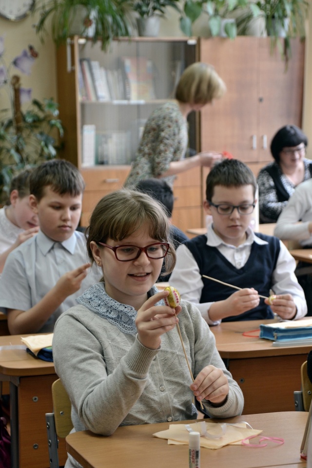 Пасхальные мастер-классы для школьников в Гольянове
