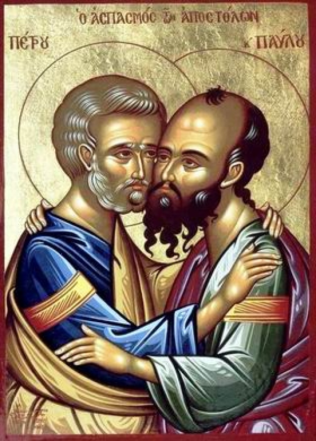 Апостолы Петр и Павел: интернациональные имена