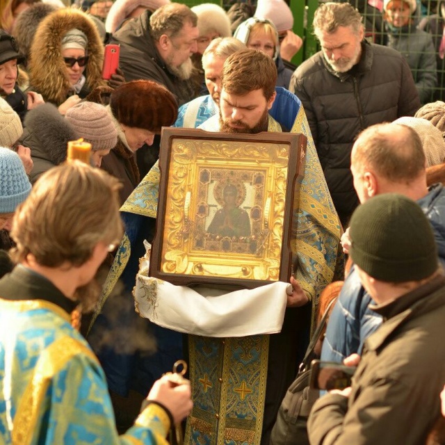 Образ Пресвятой Богородицы &quot;Умягчение злых сердец&quot; прибыл сегодня в храм Сергия в Гольянове