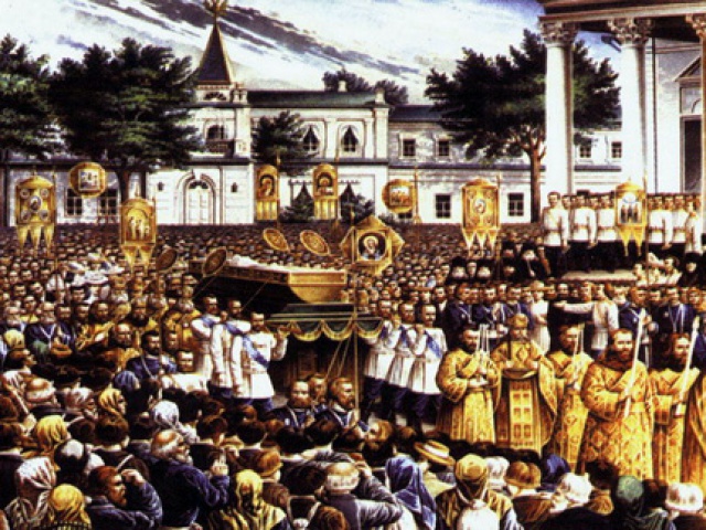 Как были организованы торжества в честь прославления преподобного Серафима Саровского?